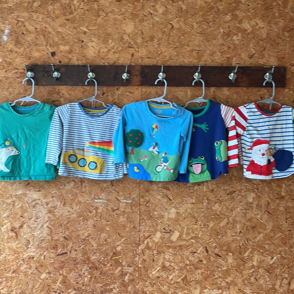 Lot of Mini Biden long sleeve shirts 18-24